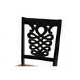 thumbnail image 6 of Baxton Studio Luisa Modern and Contemporary Two-Tone Dark Brown and Walnut Brown Finished Wood 5-Piece Dining Set, 6 of 7