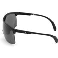 thumbnail image 2 of Adidas SP0003 Half Rim Shield Shiny Black Sunglasses, 2 of 7