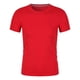 thumbnail image 1 of Playeras Elvqul Hombre Mayor Deportivas Rojo Stretch Manga Corta sin Estampado Cuello Redondo, 1 of 5
