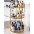thumbnail image 1 of 1pc Double Layer Bathroom Storage Rack, 1 of 5