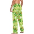 thumbnail image 5 of GZHJMY St. Patrick's Day Pajama Pants for Men, Lounge Pants Lightweight Men Pajama Bottoms with Drawstring Pockets, Christmas New Year Birthday Gifts, Medium, 5 of 6