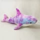 thumbnail image 3 of Peluche de tiburón colorido de 15 a 140 cm, animal de peluche azul, rosa y gris, muñeco suave de ballena, almohada para dormir, regalo kawaii para niños y niñas, 3 of 5