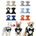 thumbnail image 2 of Puppy Training Vest Harness for Small Breeds Bow Tie Design Adjustable Fit with Secure Buckles & Breathable Fabric, 2 of 9