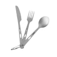 thumbnail image 1 of Naiovety Tenedor de Camping Mutti, cuchara de pesca reutilizable, vajilla, cubiertos lavables, de comedor de viaje para el hogar, cubiertos para Kits de desorden para acampar, 1 of 6