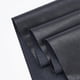 thumbnail image 1 of Tela de cuero sintético de 55x39 pulgadas, suave, para tapicería, manualidades, sofás, bolsos y proyectos de costura DIY. Color negro., 1 of 9