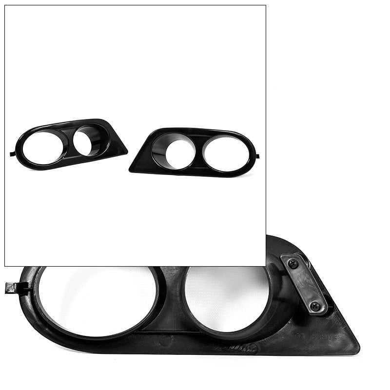 BMW E46 M3 Ham Style 0106 Fog Light Covers M3 Only Replacement Pair L
