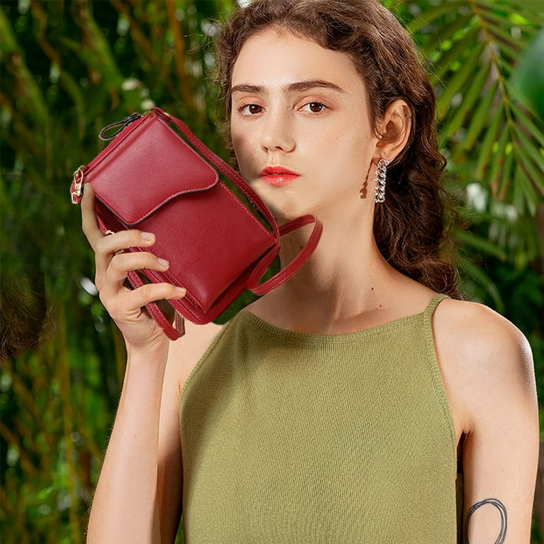Lightweight leather crossbody outlet bag