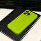 thumbnail image 5 of Customized Initials Fluorescent Green Leather Case For iPhone 15 14 Pro Max 13 12 11 XS MAX XR 7 Plus Luxury Personalised Cover, 5 of 5