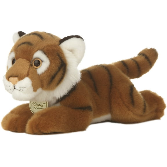 Aurora - Medium Orange Miyoni - 11" Bengal Tiger - Realistic Stuffed Animal
