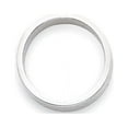thumbnail image 2 of 14K White Gold 2mm Light Weight Flat Band Size 5.5, 2 of 4