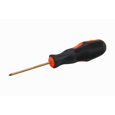 

TMAX Non Sparking PH0 Phillips #0 Screwdriver 2-3/8 Inch Working Length Beryllium Bronze Copper Non Spark