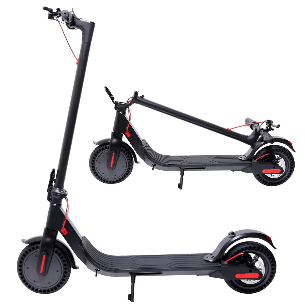 Powerful Scooter Battery /& Motor 350W Electric E-Scooter Foldable Lightweight Electric Scooter for Adults and Teenagers with Powerful Headlight