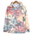 thumbnail image 4 of Bovemsi Sweatshirt for Women Fashion Spring Autumn Casual Long Sleeve Hoodies Sweatshirts Top Camo Hoodie, 4 of 9
