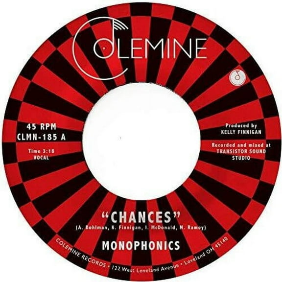 Monophonics - Chances - Music & Performance - Vinyl [7-Inch]
