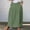 Green, variant on TMOYZQ Women's Girls Elastic Waist Long Skirts Flowy Bohemian Casual Maxi Skirt Loose Summer Beach Holiday Long Skirts with Pockets