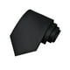 thumbnail image 4 of Corbata para hombres 145 cm de longitud sólida corbata formal para el regalo de la boda de graduación Negro, 4 of 8