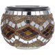 thumbnail image 1 of Lámpara solar para jardín, decorativa, para césped, impermeable, para el hogar, con mosaico decorativo, 1 of 7
