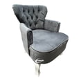 thumbnail image 2 of Sillón Vintage MARDAM Individual Terciopelo Oxford 80 cm alto 60 cm ancho 60 cm fondo, 2 of 3