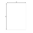 thumbnail image 2 of White Suede 5x7 Uncut Art Mat Board - No Opening - 1 Mat, 2 of 7