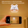 thumbnail image 2 of Yuarrent Luz Led de oso, recargable, con Control remoto, para dormitorio, junto a la cama, sin perforaciones Iluminación y accesorios Yuarrent HA017112-00, 2 of 5