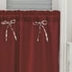 thumbnail image 4 of pstuiky Cortinas cortas con lazo para cocina ventanas corredizas camas para estudiantes, 4 of 6