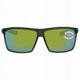 thumbnail image 2 of Costa Del Mar 06S9018-90180163 63 mm Mens Rincon Polarized Rectangular Sunglasses, Matte Smoke Crystal & Copper Green Mirrored, 2 of 3