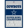 thumbnail image 4 of NFL Dallas Cowboys - Champions 13 Wall Poster with Push Pins, 22.375" x 34", 4 of 6