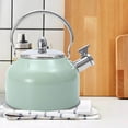 thumbnail image 3 of 2.5L Stainless Steel Tea Pot Whistle Sound Water Kettle Lightweight, 3 of 9