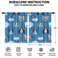 thumbnail image 2 of Blackout Kids Curtains,Cartoon Dog Childrens Insulated Curtains Set Of 2,Bedroom Essentials,Toddler Room Decor 42"x54"(106x137cm), 2 of 4