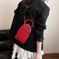 thumbnail image 4 of SPEKSEE PU Leather All-Match Shoulder Bag Kisslock Elegant Satchel Bag Metal Buckle Shoulder Bag Female Travel Work Shopping Bag, 4 of 18