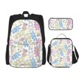 thumbnail image 1 of Fotbe Cartoon Bunny Set Escolar 3 en 1 para Niños - Mochila Duradera con Lonchera Aislante y Estuche para Lápices - Mochila Escolar para Niños y Niñas, 1 of 7
