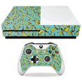 thumbnail image 1 of Skin de fibra de carbono MightySkins para Microsoft Xbox One S - Plátanos | Acabado texturizado de fibra de carbono, protector y duradero | Fácil de aplicar, quitar y cambiar de estilo | Hecho en EE., 1 of 1