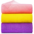 thumbnail image 1 of EcoNesxp Purple African Bath Sponge Bath Body Scrubber Pink 3-Piece Set African Mesh Sponge African Exfoliating Net African Bath Sponge African Scrub Long Net African Face Washing Net Bath Body Scrub, 1 of 5