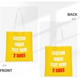 thumbnail image 3 of Custom Tote Bag Bags With Logo Personalized Custom Bags Shopping Bags Reusable Grocery Bags Bulk - Add Your Text Image, 3 of 8