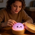 thumbnail image 4 of EGNMCR Stress Relief Toy;Puzzle Stress Relief Toy;Fidget Toy Decompression Illuminated Bun Toy Imitation Of True And False Tool Small Silicone Stress Relieving Release Stress Bal, 4 of 4