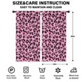 thumbnail image 2 of Blackout Kids Curtains,Leopard Print Childrens Insulated Curtains Set Of 2,Bedroom Essentials,Toddler Room Decor 42"x84"(106x213cm), 2 of 2