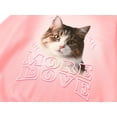 thumbnail image 6 of Serdomi Girls Hoodie Stylish Pink Cute Cat Sweatshirts -Soft Long Sleeve Pullover Shirt Tween Size 12/14, 6 of 7