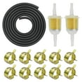thumbnail image 2 of Manguera de línea de combustible,Manguera de combustible Línea de filtro Kit de tubo de vacío Abrazaderas,Autos Motocicletas Cortadoras de césped Scooters ,Coche Motocicleta Scooter, 2 of 7