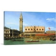 thumbnail image 1 of ARTCANVAS The Bucintoro at the Molo on Ascension Day 1745 Canvas Art Print by Canaletto - Size: 60" x 40" (0.75" Deep) (3-Piece), 1 of 9