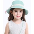 thumbnail image 3 of Straw Hats daughter Sun Hats Summer Beach Hats Straw Party Hat Set, 3 of 5