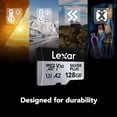 thumbnail image 5 of Lexar LMSSIPL128G-BNANU 128GB Professional Silver Plus microSDXC Card, 205MB/s Read, 150MB/s Write 3 Pack, 5 of 6