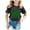 Black, variant on Gerichy Girls Graphic Print T-Shirt St. Patrick's Day Four Leaf Clover Printed Summer Kids Casual Crew Neck Short Sleeve Tops
