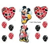 RED MICKEY AND MINNIE MOUSE DECORATIVE Hearts BIRTHDAY PARTY Balloons Decorations Supplies by Anagram