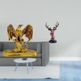 thumbnail image 2 of Escultura,Estatua de resina,figura decorativa para el hogar.,Figura de cabeza de ciervo,Adorno de cabeza de ciervo,estatua de animal decorativa,Figura de cabeza de ciervo para decoración de, 2 of 7