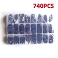 thumbnail image 1 of 740pcs 1200pcs/box NBR Gasket Ring Set Thickness 1/1.5mm Nitrile Rubber NBR O-Ring Seal Seal Ring O Rings Set Rubber Kit~5504, 1 of 1