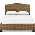 thumbnail image 4 of Crosley Furniture Serena Rattan King Bed, 4 of 5