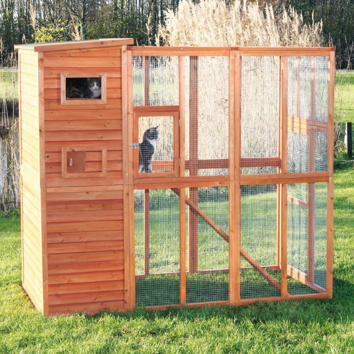 outdoor cat house walmart