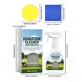 thumbnail image 4 of Tombstone Cleaner Polish Spray Outdoor Monument Headstone Gravestone Stain Remover for Granite Marble 355ml, 4 of 6