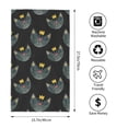 thumbnail image 4 of Bingfone Faces Of The Cat Ultra Absorbent & Soft Hand Towels For Bath, Hand, Face, Gym And Spa-27.5x16in, 4 of 9