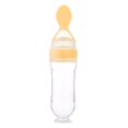 thumbnail image 2 of Clearance Tableware under $5,Children With Suction Cup Rice Paste Bottle Children Training Silicone Baby Bottle Spoon Auxiliary Food Bottle Can Stand, 2 of 9